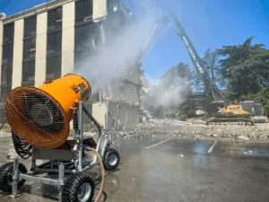 Atomized mist technology in action